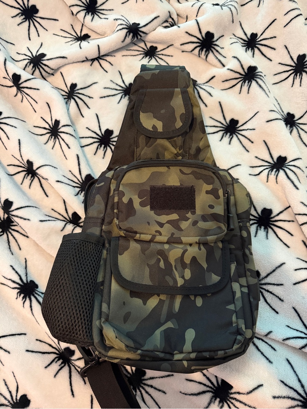 Camouflage Sling Crossbody Bag for Men